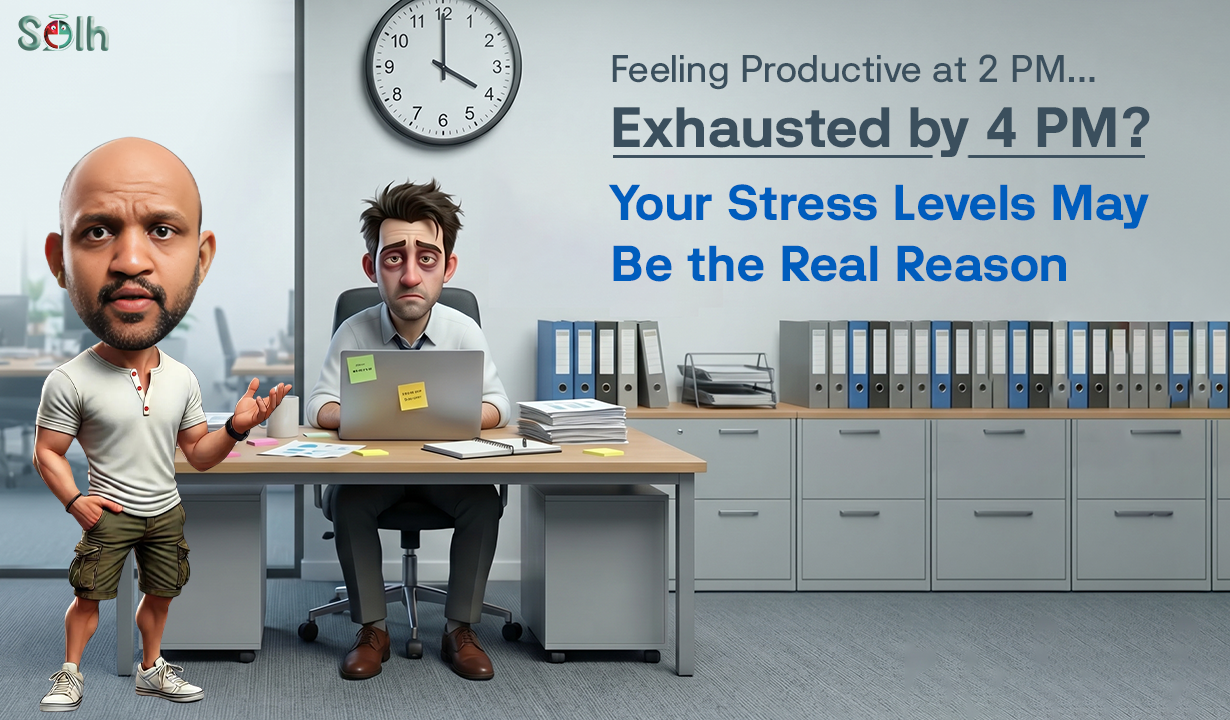 The 4PM Wall: Why Your Energy Crashes Every Afternoon and What Your Stress Levels Have to Do With It