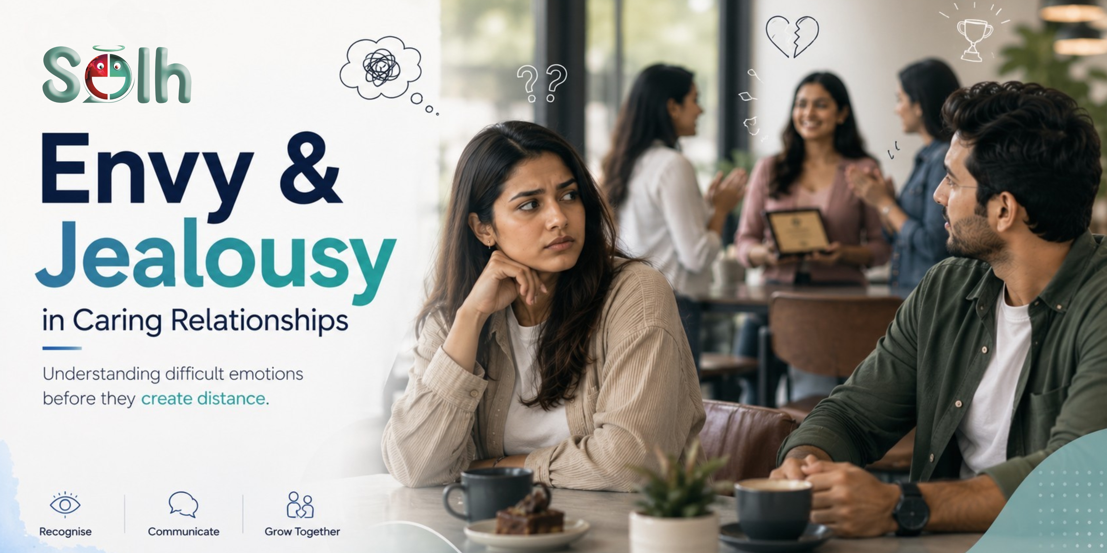 Envy and Jealousy in a Caring Relationship